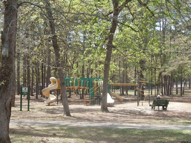 250 Autumn Wood Trl, Holly Lake Ranch, TX 75765 - view of communal playground