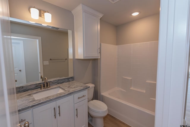 414 Bluebonnet Cir, Chandler, TX 75758 - bathroom featuring toilet and vanity