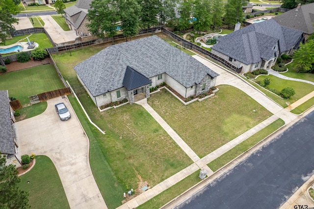 1569 Cooks Xing, Tyler, TX 75703 - view from above of property