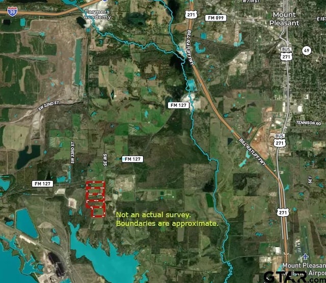 TBD-TRACT1A Fm 3417, Mount Pleasant TX, 75455 land for sale