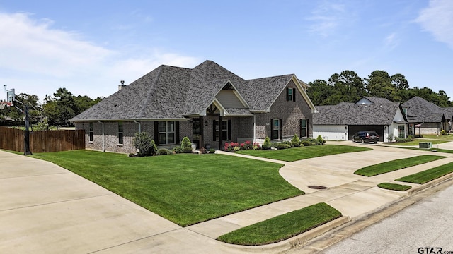 109 Nathan, Chandler, TX 75758 - view of front of home with brick siding, driveway, and roof with shingles