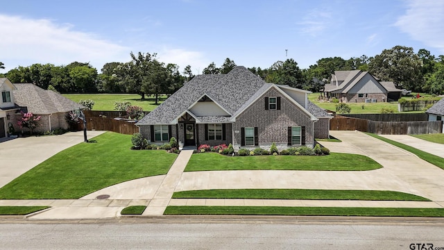 109 Nathan, Chandler, TX 75758 - craftsman house with brick siding, concrete driveway, and roof with shingles