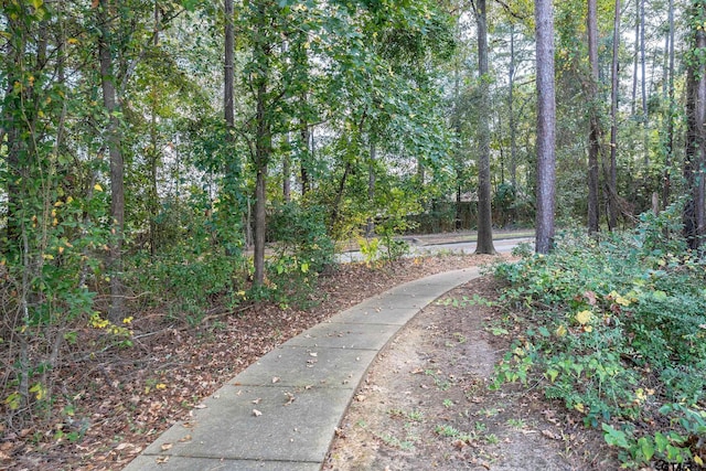 surrounding community featuring a view of trees