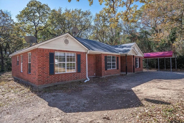 view of property exterior