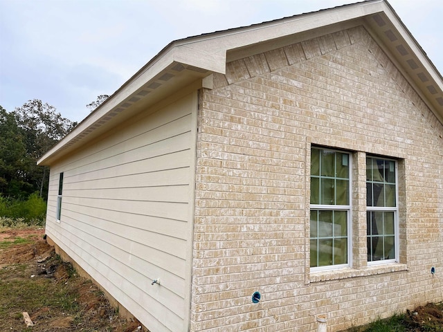 view of side of property