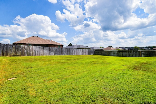 view of yard