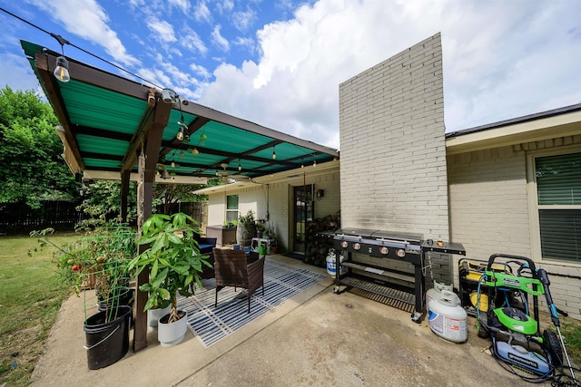 17550 Kristopher Cir, Whitehouse, TX 75791 - view of patio / terrace