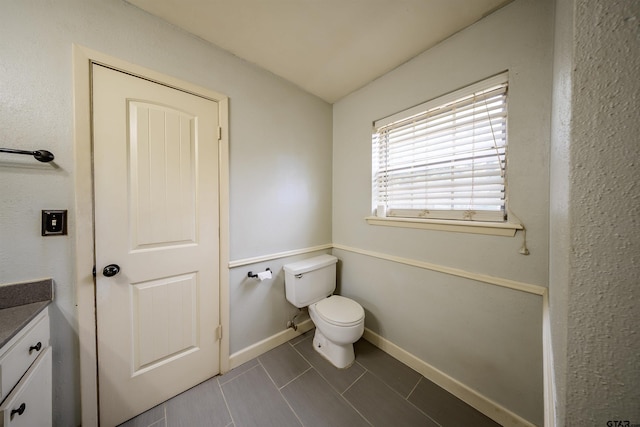17550 Kristopher Cir, Whitehouse, TX 75791 - half bathroom featuring vanity and tile patterned flooring
