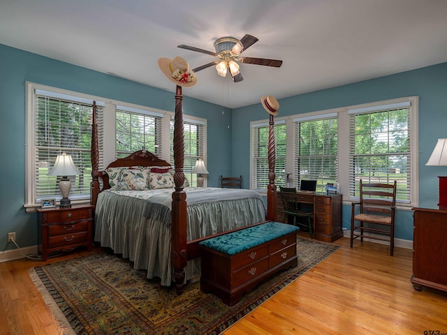 14900 Fm 848, Whitehouse, TX 75791 - bedroom featuring wood finished floors and a ceiling fan