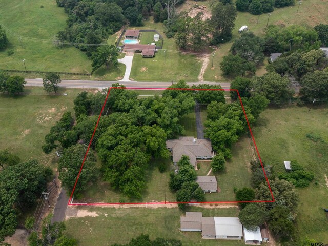 14900 Fm 848, Whitehouse, TX 75791 - view of rural area with property parcel outlined