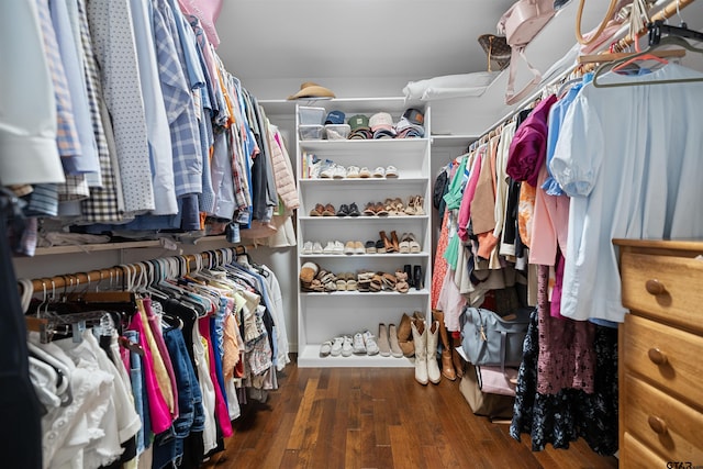 4918 Pine Knl, Tyler, TX 75703 - spacious closet featuring wood finished floors