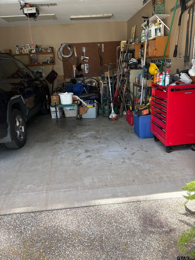 18378 Whipporwill Ln, Flint, TX 75762 - garage with a garage door opener