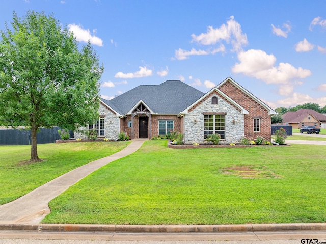 213 Coventry St, Bullard, TX 75757 - view of front of property featuring stone siding