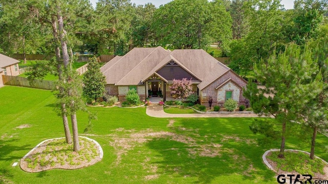 13452 Karah Ln, Lindale, TX 75771 - view of front of property with brick siding