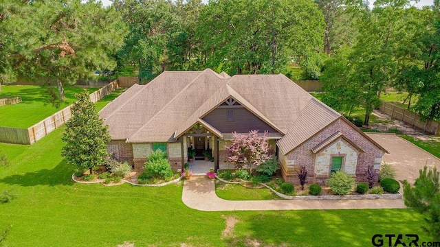 13452 Karah Ln, Lindale, TX 75771 - craftsman-style house featuring brick siding