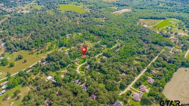13452 Karah Ln, Lindale, TX 75771 - aerial view of property and surrounding area