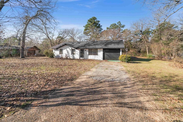 exterior space with a yard