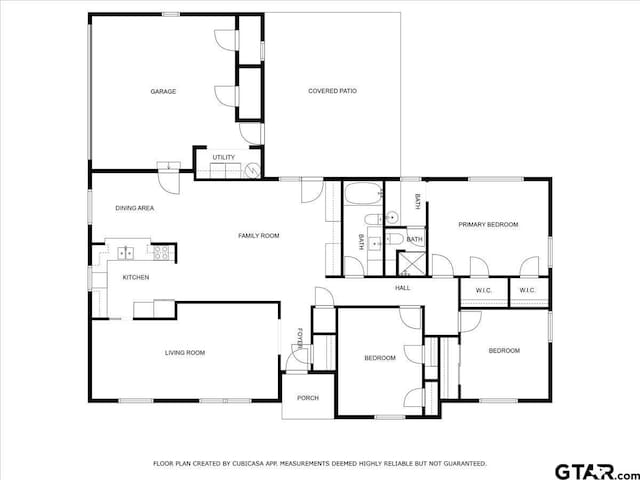 315 Ridgecrest Dr, Tyler, TX 75701 - view of property floor plan
