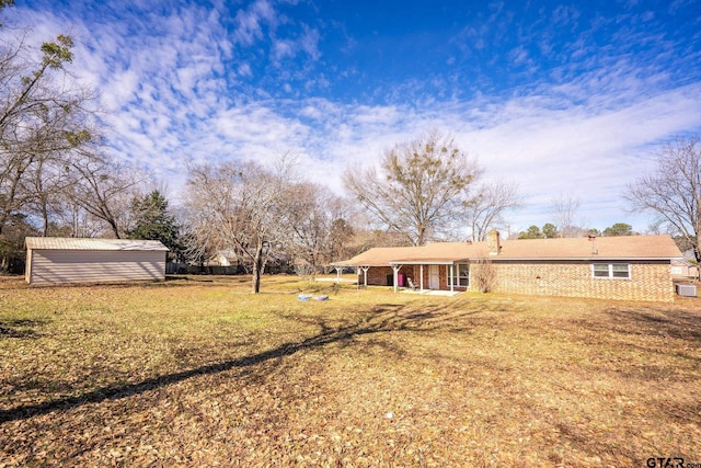 view of yard