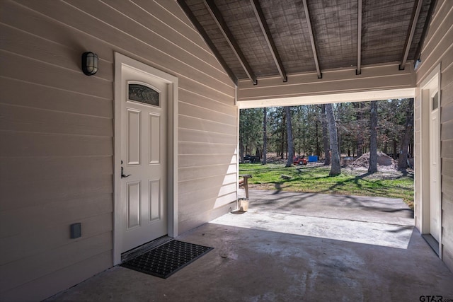 110 Vz County Road 2121, Canton, TX 75103 - doorway to property featuring a patio area