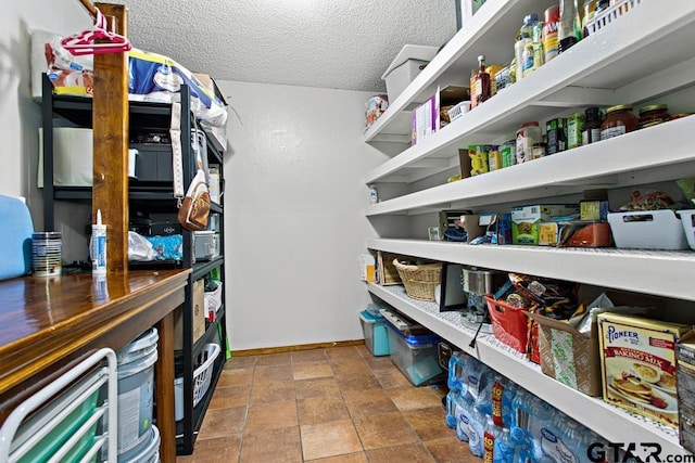 view of pantry