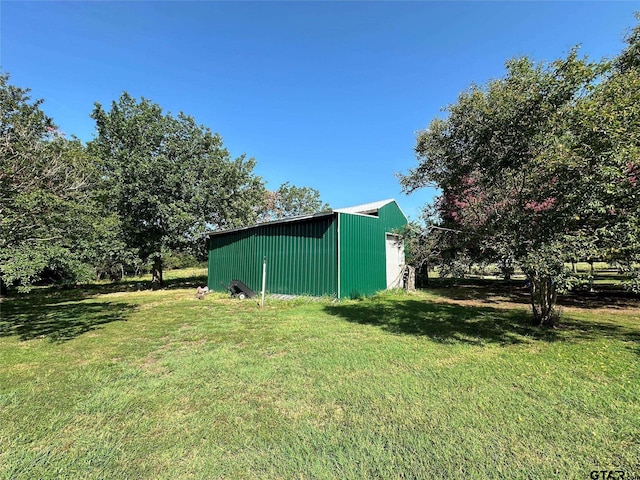 8099 W Interstate Highway 30, Cumby, TX 75433 - view of grassy yard with an outdoor structure