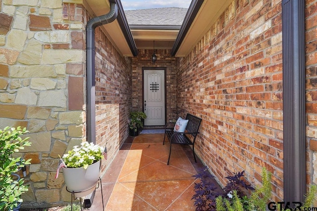 4133 Colina Trl, Tyler, TX 75707 - property entrance with brick siding