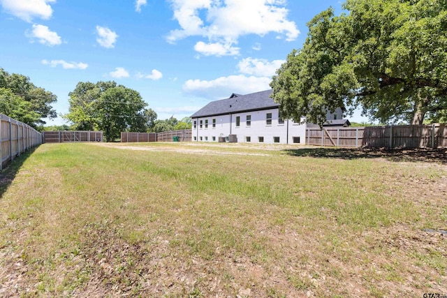 4456 Fm 2767, Tyler, TX 75708 - view of yard featuring a fenced backyard