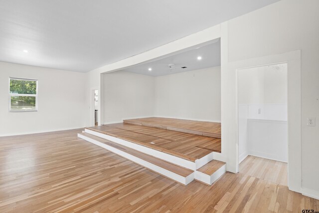 4456 Fm 2767, Tyler, TX 75708 - empty room with light wood-style floors and recessed lighting