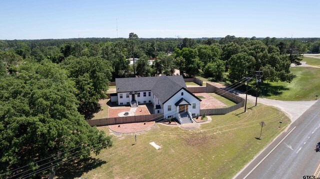 4456 Fm 2767, Tyler, TX 75708 - bird's eye view featuring a wooded view