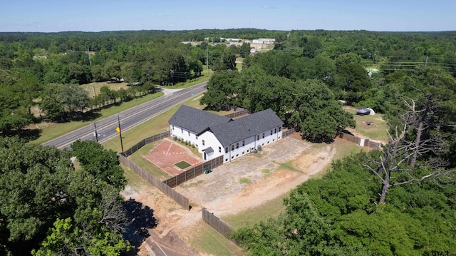 4456 Fm 2767, Tyler, TX 75708 - aerial view with a wooded view