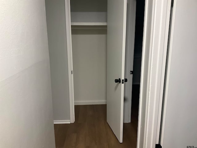 view of closet