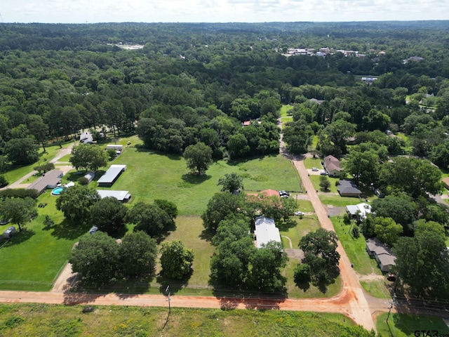 126 Jordan, Rusk, TX 75785 - drone / aerial view of a heavily wooded area