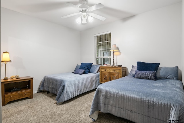 1509 Panther Creek Pass, Mount Vernon, TX 75457 - carpeted bedroom with ceiling fan and baseboards