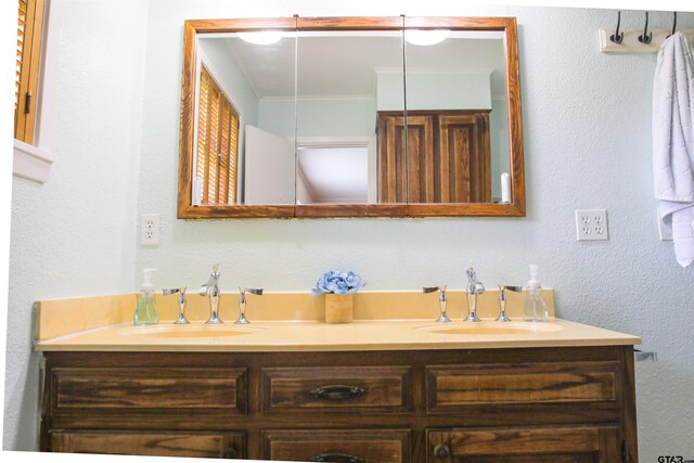 3008 Oak Knob Dr, Tyler, TX 75701 - full bathroom featuring double vanity
