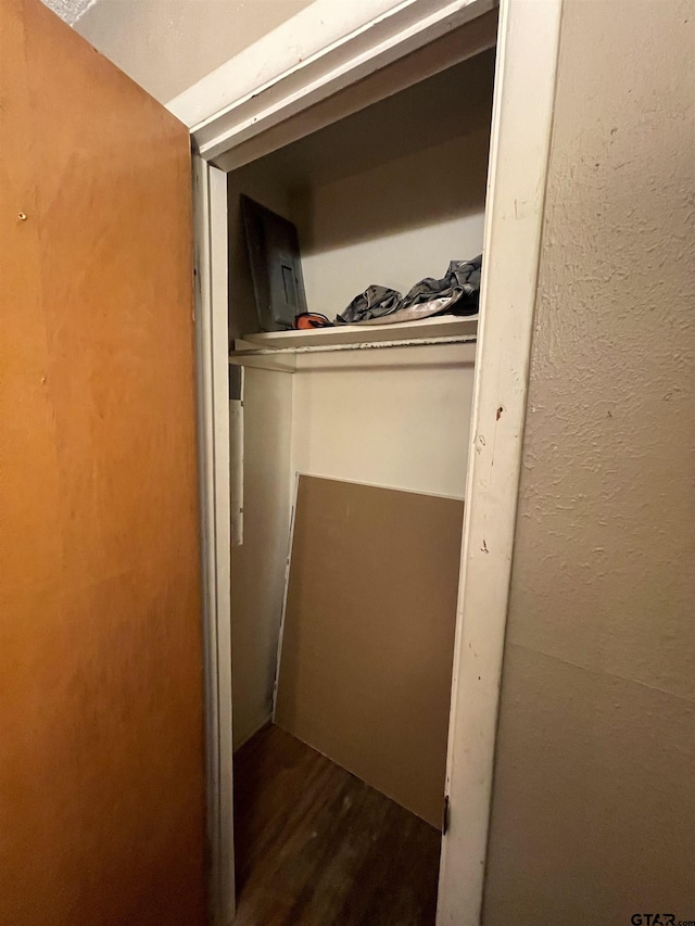 view of closet