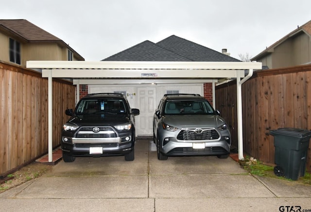 2333 Baretta Dr, Mesquite, TX 75181 - view of car parking with a carport