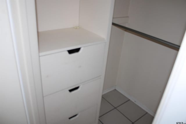 view of closet