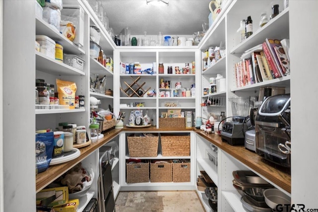 view of pantry