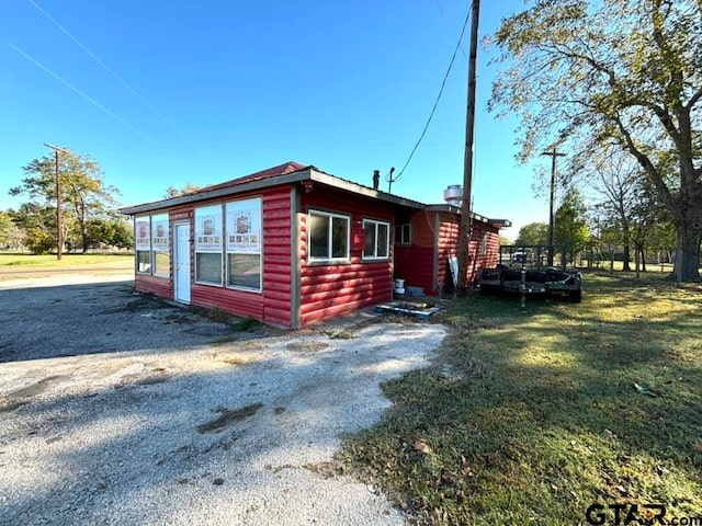 view of side of home