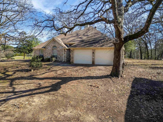 ranch-style house with a garage