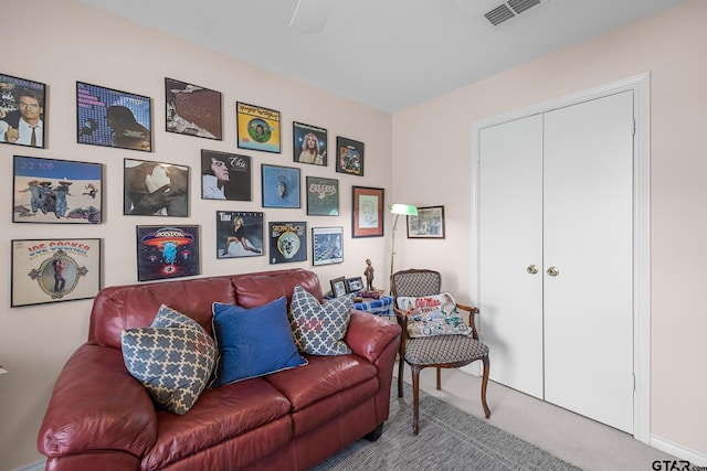 5401 Hollytree Dr, Tyler, TX 75703 - view of carpeted living room