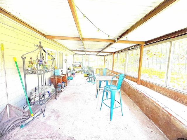 668 Omaha Dr, Omaha, TX 75571 - view of unfurnished sunroom