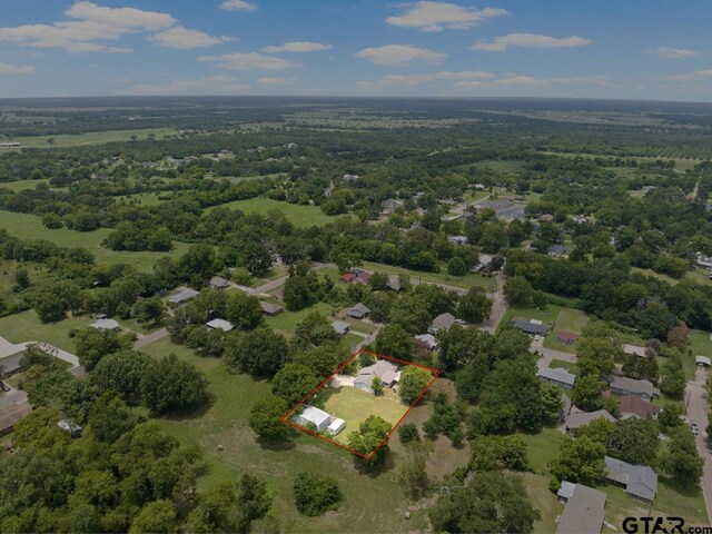 aerial view