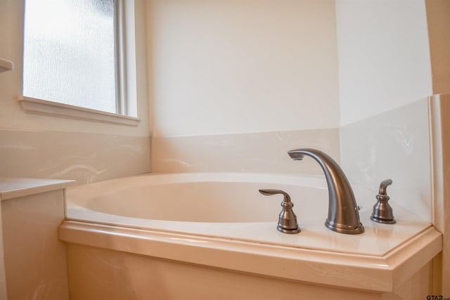 bathroom with a bathtub