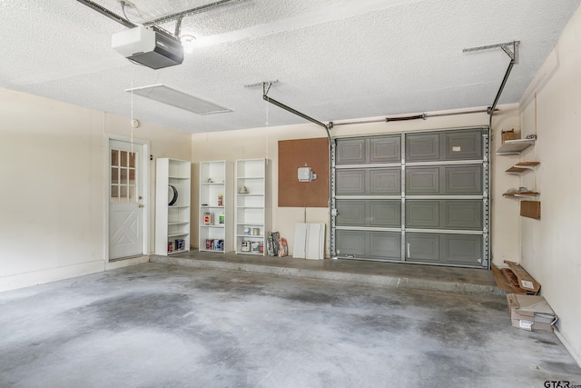 6214 Huntington Dr, Tyler, TX 75703 - garage with a garage door opener and baseboards