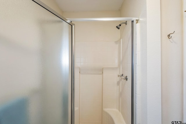 5401 Hollytree Dr, Tyler, TX 75703 - bathroom featuring a shower stall