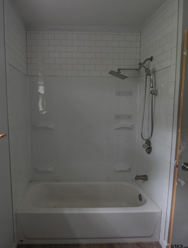100 Mills St, Arp, TX 75750 - bathroom featuring tub / shower combination