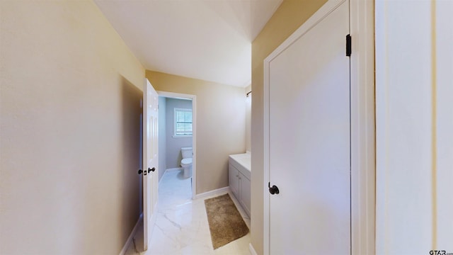 15269 County Road 1227, Flint, TX 75762 - bathroom featuring marble finish floors and vanity