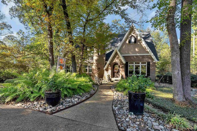 view of english style home